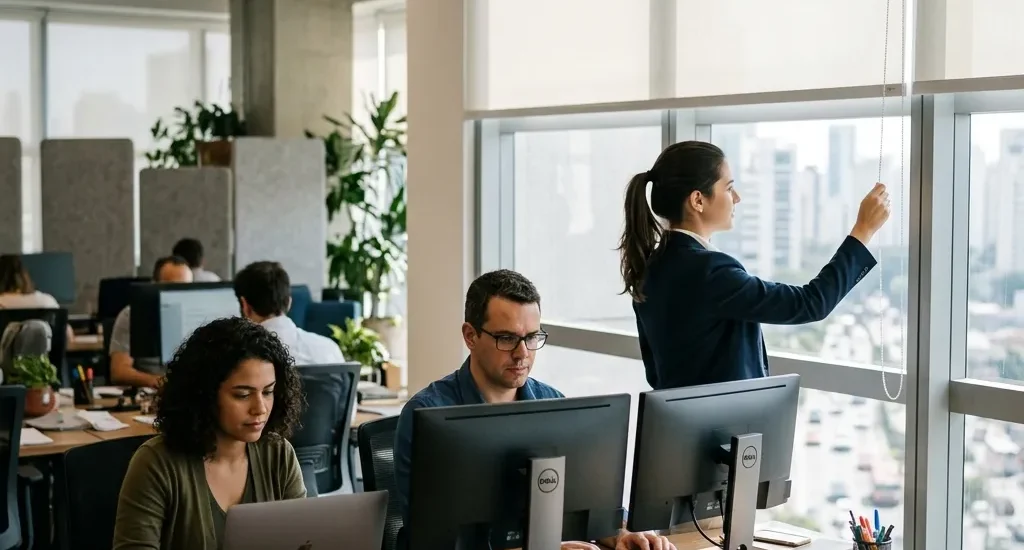 dicas para escolher persianas adequadas para ambientes corporativos