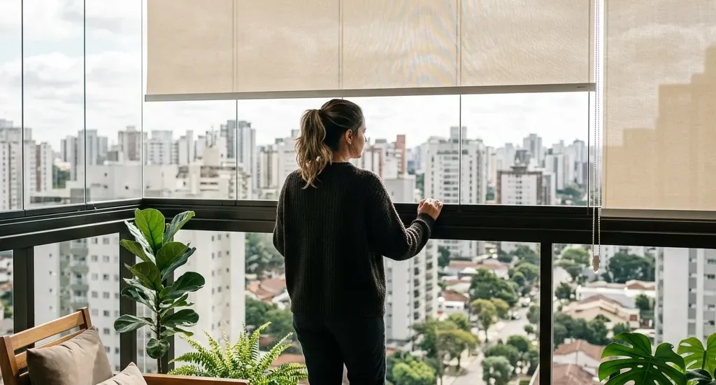 entenda qual e a melhor persiana em curitiba para sua sacada