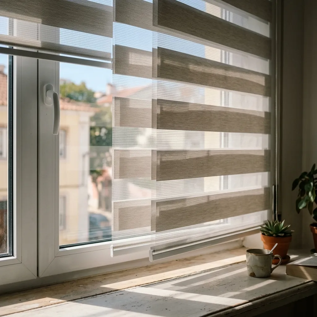 O que é a persiana Double Vision? — Persiana Double Vision Em Curitiba Elegancia E Controle De Luz 2